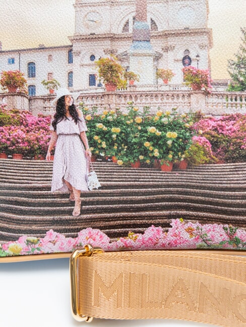 YESBAG  Schulter-Shopper Blumen- - Damentaschen