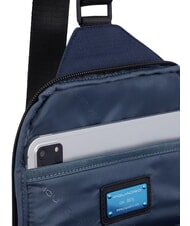PIQUADRO WOLLEN Ein-Schulter-Rucksack Blau - PC-Rucksäcke - 4