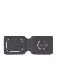 PIQUADRO BAGMOTIC  Faltbares kabelloses 3-in-1-Ladegerät Schwarz - Tablettmappe &amp; Organizer - 3