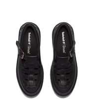 TIMBERLAND STONE STREET BUCKLE Plateauschuh aus Leder schwarzes Vollkorn - Damenschuhe - 6