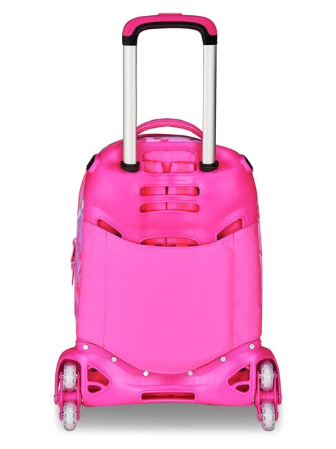FLYUNICORN GIRL 3WD Abnehmbarer Rucksack-Trolley, 3 R&auml;der fuchsiafluo - Rucks&auml;cke mit Trolleyfunktion