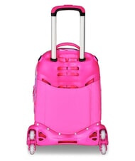 SJGANG FLYUNICORN GIRL 3WD Abnehmbarer Rucksack-Trolley, 3 R&auml;der fuchsiafluo - Rucks&auml;cke mit Trolleyfunktion - 4