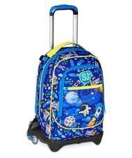 SJGANG FLYROCKET BOY JACK 3WD Abnehmbarer Rucksack-Trolley, 3 R&auml;der fluoreszierendes Gelb - Rucks&auml;cke mit Trolleyfunktion - 2