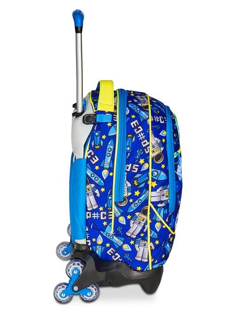 FLYROCKET BOY JACK 3WD Abnehmbarer Rucksack-Trolley, 3 R&auml;der fluoreszierendes Gelb - Rucks&auml;cke mit Trolleyfunktion
