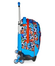 SJGANG TINYPATCH BOY JACK 3WD Abnehmbarer Rucksack-Trolley, 3 R&auml;der leuchtendes T&uuml;rkis - Rucks&auml;cke mit Trolleyfunktion - 4