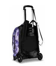 INVICTA PLUG FANTASY Abnehmbarer Trolley-Rucksack, Laptop-Halterung Lilienbl&uuml;ten - Rucks&auml;cke mit Trolleyfunktion - 5