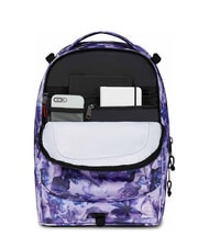 INVICTA PLUG FANTASY Abnehmbarer Trolley-Rucksack, Laptop-Halterung Lilienbl&uuml;ten - Rucks&auml;cke mit Trolleyfunktion - 8