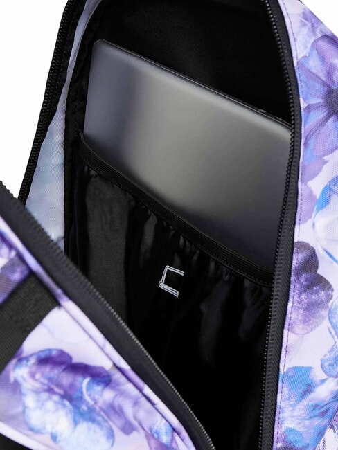 PLUG FANTASY Abnehmbarer Trolley-Rucksack, Laptop-Halterung Lilienbl&uuml;ten - Rucks&auml;cke mit Trolleyfunktion