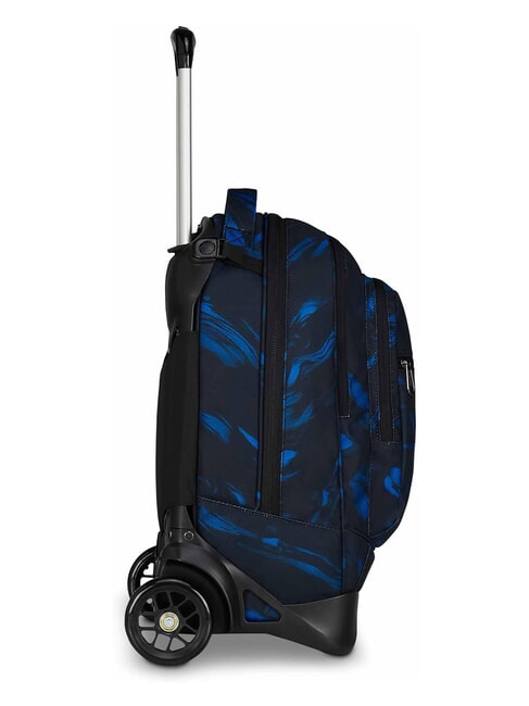 PLUG FANTASY Abnehmbarer Trolley-Rucksack, Laptop-Halterung pl&auml;tschernde Wellen - Rucks&auml;cke mit Trolleyfunktion