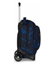 INVICTA PLUG FANTASY Abnehmbarer Trolley-Rucksack, Laptop-Halterung pl&auml;tschernde Wellen - Rucks&auml;cke mit Trolleyfunktion - 3