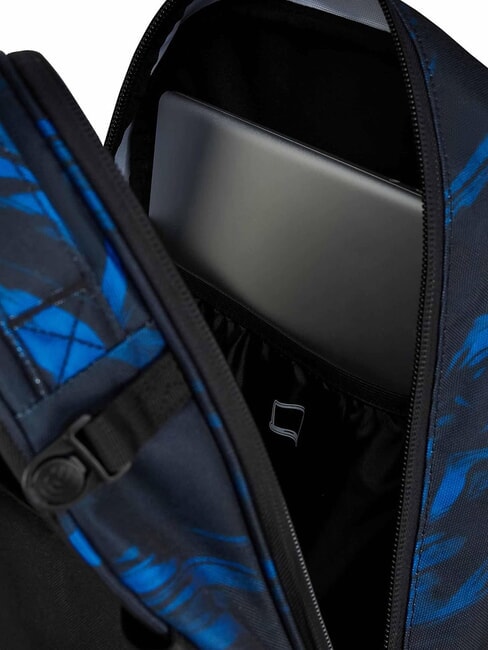 PLUG FANTASY Abnehmbarer Trolley-Rucksack, Laptop-Halterung pl&auml;tschernde Wellen - Rucks&auml;cke mit Trolleyfunktion