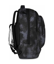 INVICTA PLUG FANTASY Abnehmbarer Trolley-Rucksack, Laptop-Halterung geb&uuml;rstetes Schwarz - Rucks&auml;cke mit Trolleyfunktion - 7