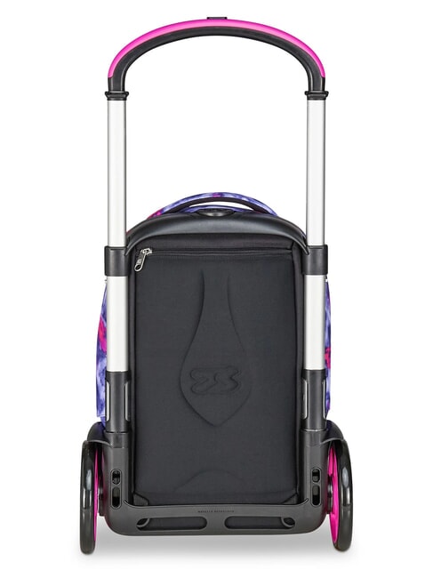 SHADY DYE GIRL PLUG Abnehmbarer Rucksack-Trolley, 2 Räder violett - Rucksäcke mit Trolleyfunktion