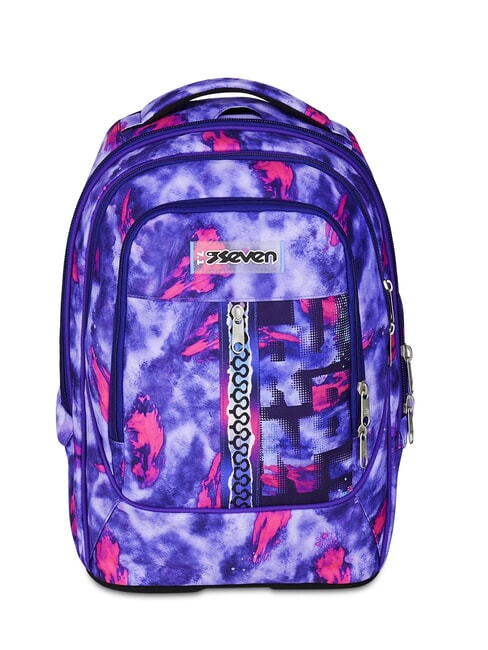 SHADY DYE GIRL PLUG Abnehmbarer Rucksack-Trolley, 2 Räder violett - Rucksäcke mit Trolleyfunktion