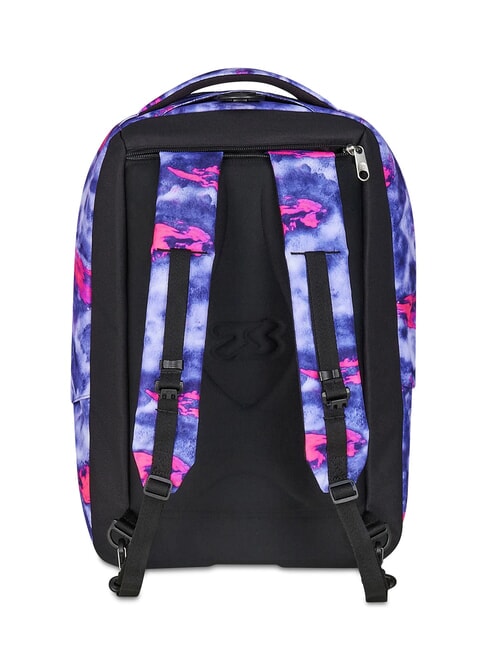 SHADY DYE GIRL PLUG Abnehmbarer Rucksack-Trolley, 2 Räder violett - Rucksäcke mit Trolleyfunktion
