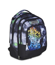 SEVEN PAINT BOY JACK 3WD Trolley 2 abnehmbare Rucks&auml;cke, 3 R&auml;der Schwarz - Rucks&auml;cke mit Trolleyfunktion - 7