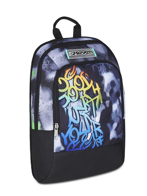 PAINT BOY JACK 3WD Trolley 2 abnehmbare Rucks&auml;cke, 3 R&auml;der Schwarz - Rucks&auml;cke mit Trolleyfunktion