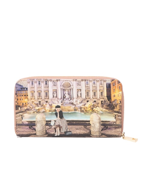 CITY LIFE Gro&szlig;e Geldb&ouml;rse mit Rundum-Rei&szlig;verschluss warten auf - Brieftaschen Damen