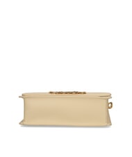 LOVE MOSCHINO CURSIVE LOGO Umh&auml;ngetasche Beige - Damentaschen - 5