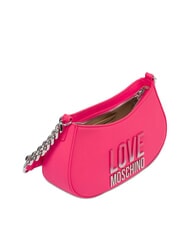 LOVE MOSCHINO MIDDLE CHAIN Umhängetasche Fuchsie - Damentaschen - 3