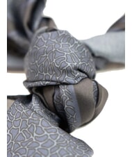 YNOT STAMPA ALL OVER Quadratischer Seidenschal Benzin - Schals - 3