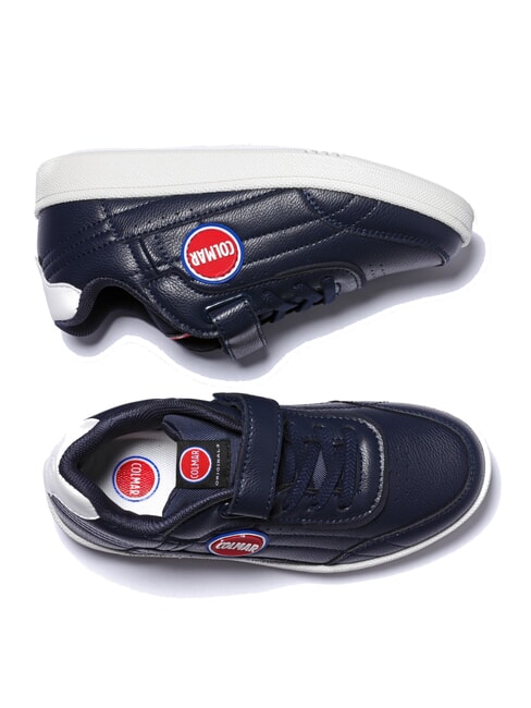 FOLEY BOUNCE KIDS Turnschuhe mit Klettverschluss Marine - Kinderschuhe