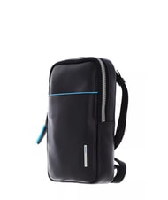 PIQUADRO CAMPIONARIO - BLUE SQUARE Handytasche aus Leder Schwarz - Tablettmappe &amp; Organizer - 2