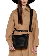 GIANNI CHIARINI MIREA Beuteltasche aus Leder Schwarz - Damentaschen - 7