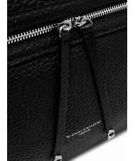 GIANNI CHIARINI GILDA Schultertasche aus gehämmertem Leder Schwarz - Damentaschen - 4