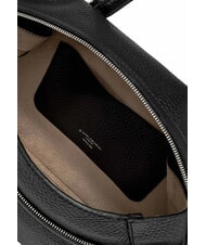 GIANNI CHIARINI GILDA Schultertasche aus gehämmertem Leder Schwarz - Damentaschen - 5