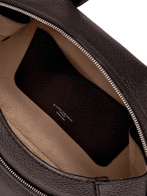 GILDA Schultertasche aus geh&auml;mmertem Leder t.moro - Damentaschen