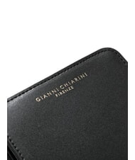 GIANNI CHIARINI WALLETS VACCHETTA CALF Kleine Geldbörse aus Glattleder Schwarz - Brieftaschen Damen - 5