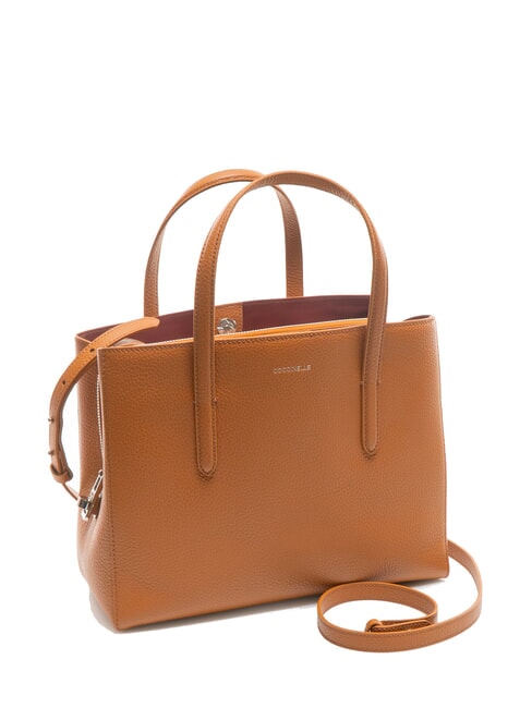 SWAP Tote Bag aus gehämmertem Leder CUIR - Damentaschen