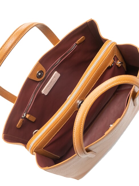 SWAP Tote Bag aus gehämmertem Leder CUIR - Damentaschen