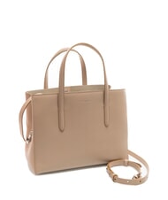 COCCINELLE SWAP Tote Bag aus gehämmertem Leder Puderrosa - Damentaschen - 2