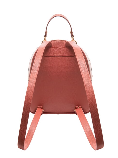 ALPHA Rucksack aus gehämmertem Leder mit Tasche Topf - Damentaschen