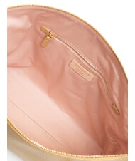 COCCINELLE ALPHA Einkaufstasche aus gehämmertem Leder frisches Beige - Damentaschen - 6