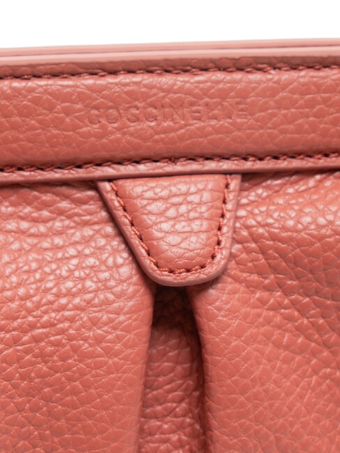 DILETTA SOFT Clutch aus gehämmertem Leder Topf - Damentaschen