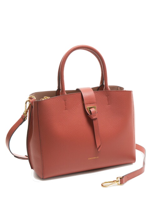 ALBA Tote Bag aus gehämmertem Leder Topf - Damentaschen