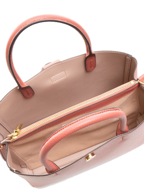 ALBA Tote Bag aus gehämmertem Leder Topf - Damentaschen