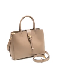 COCCINELLE ALBA Tote Bag aus gehämmertem Leder Puderrosa - Damentaschen - 2