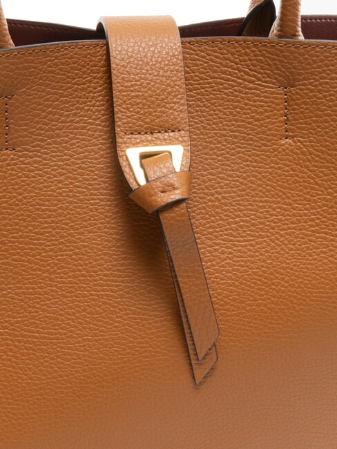 ALBA Schultertasche aus gehämmertem Leder CUIR - Damentaschen