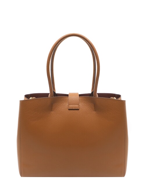 ALBA Schultertasche aus gehämmertem Leder CUIR - Damentaschen