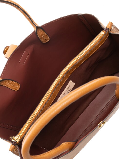 ALBA Schultertasche aus gehämmertem Leder CUIR - Damentaschen