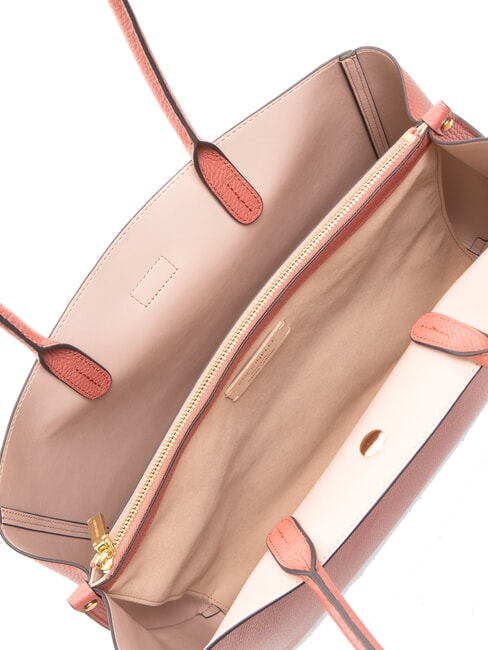 ALBA Schultertasche aus gehämmertem Leder Topf - Damentaschen