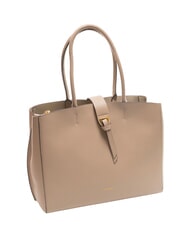 COCCINELLE ALBA Schultertasche aus gehämmertem Leder Puderrosa - Damentaschen - 2