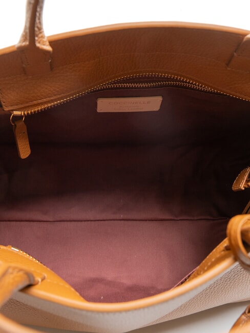 KLICHE Handtasche aus gehämmertem Leder CUIR - Damentaschen