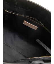 COCCINELLE KLICHE Handtasche aus gehämmertem Leder Schwarz - Damentaschen - 6