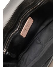 COCCINELLE ARIES Schultertasche aus gehämmertem Leder Schwarz - Damentaschen - 6