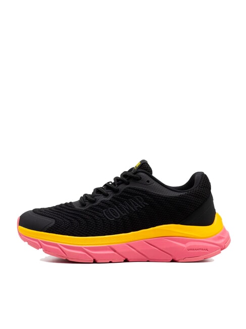 URBANTRAIL COLORS Turnschuhe schwarz-pink/leuchtgelb - Schuhe Unisex